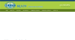 Desktop Screenshot of bradylandscape.com